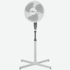 Вентилятор напольный Scarlett SC-SF111B24, серый и белый