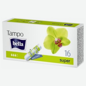 Bella Гигиенические тампоны Premium comfort Super без аппликатора 16 шт.