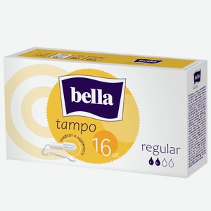 Bella Тампоны без аппликатора Premium Comfort Regular, 16 шт