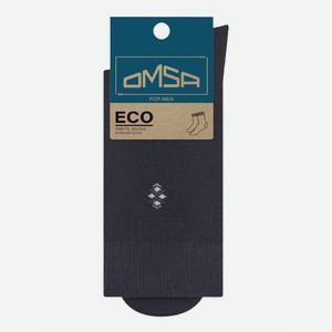 Носки мужские Omsa Eco хлопок черные р 45-47