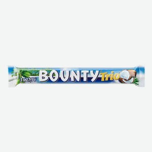 Батончик Bounty Trio шоколадный с кокосом 82,5 г