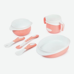 Набор посуды BabyGo Fisher Price 6предметов Pink TZ-D1-0002