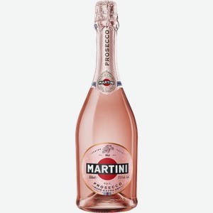 Вино Martini Prosecco Rose розовое игристое сухое 11.5% 750мл