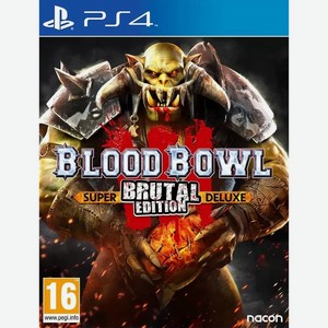 Диск для приставки Blood Bowl 3 Super Brutal Deluxe Edition, русская версия