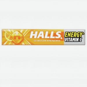 Леденцы Холлс с витамином С и вкусом апельсина, 25г