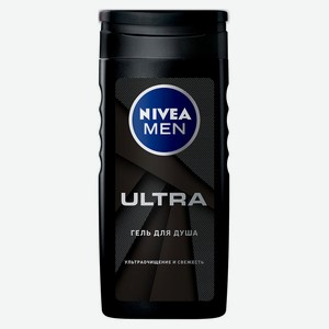 Гель для душа мужской NIVEA MEN Ultra с натуральной глиной, 250 мл