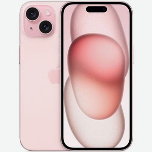 Смартфон Apple iPhone 15 128Gb, A3092, розовый