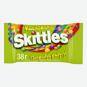 Конфеты жевательные Skittles Кисломикс с фруктами 38 г