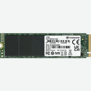 SSD накопитель Transcend 115S TS1TMTE115S 1ТБ, M.2 2280, PCIe 3.0 x4, NVMe, M.2