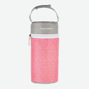 Термосумка для бутылочек Canpol Babies Серо-Розовая