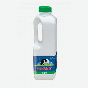 Кефир Экомилк 3.2%, 900 мл, пластиковая бутылка