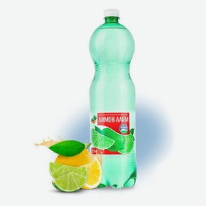 Напиток безалкогольный газированный Лимон Лайм 1,5л ООО Капель