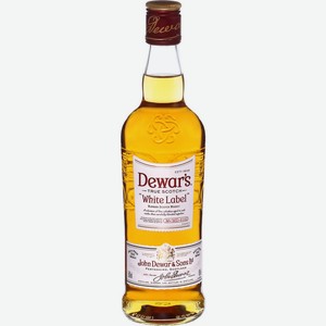 Виски DEWAR S White Label шотл. куп. алк.40%, Великобритания, 0.5 L