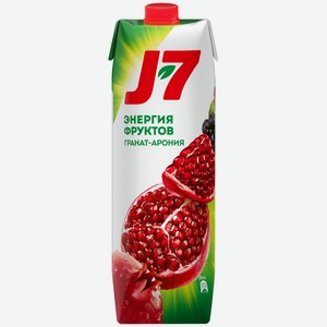 Нектар J7 Гранат-черноплодная рябина т/пак, Россия, 0.97 L