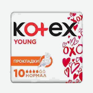 Прокладки Kotex Young Нормал 10шт