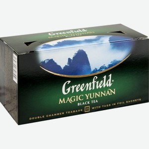 Чай чёрный Greenfield Magic Yunnan, 25×2 г