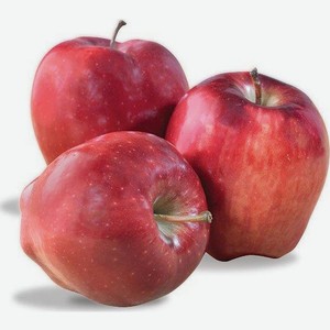 Яблоки Ред Делишес 4шт упак, 0,7 кг