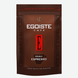 Кофе <Egoiste> Double Espresso растворимый сублимир 70г м/уп Россия