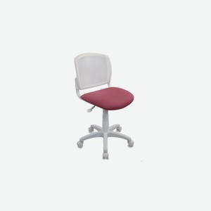 Кресло детское Бюрократ CH-W296NX белое / розовое