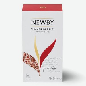 Чай фруктовый Newby Летние ягоды 25 пакетиков