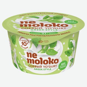 Продукт соевый Nemoloko греческий 5%, 130 г
