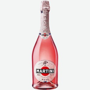 Вино Martini Rose розовое игристое полусухое 10% 750мл