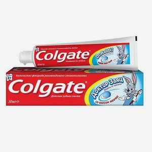 Зубная паста детская Colgate вкус жвачки, 50мл