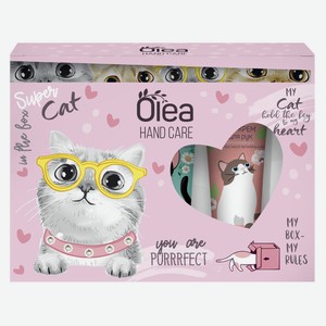 Набор подарочный Olea крем для рук Hand Care Cats