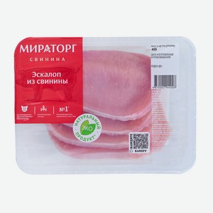 Эскалоп свиной Мираторг 0,4 кг