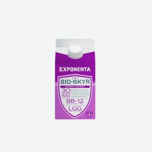 Напиток кисломолочный Exponenta BIO-SKYR черника-голубика обезжиренный 500 г