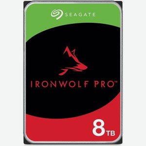 Жесткий диск Seagate Ironwolf Pro ST8000NT001, 8ТБ, HDD, SATA III, 3.5 