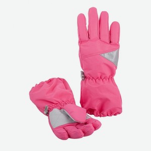 Перчатки для девочки Чудо-кроха р.4-6 лет цв.ярко-розовый арт.G-111-01