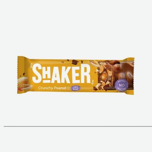 Батончик FitnesShock Shaker Арахис без сахара глазированный 35 г
