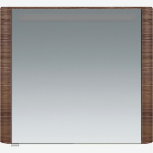 Зеркало-шкаф AM.PM Sensation, с подсветкой, правый, 80 см, орех (M30MCR0801NF)