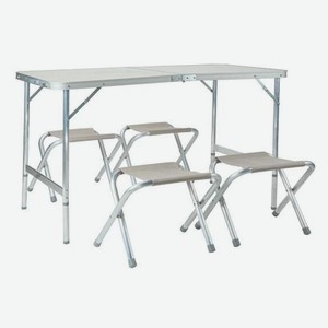 Набор мебели для пикника Green Glade складной стол + стул-табурет, 5 предметов (Р702)