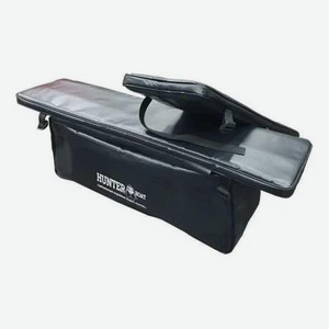 Комплект накладок на лодочные сидения HUNTER ПВХ, 90х24х4 см, черный (1001226)