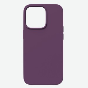 Чехол RED-LINE для iPhone 14, с тканевой подкладкой, фиолетовый (УТ000032950)