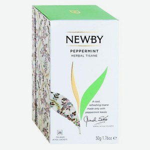 Чайный напиток Newby Мята перечная 25 пакетиков