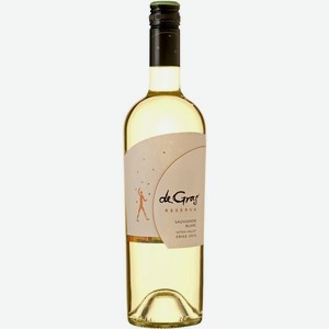 Вино de Gras Резерва Совиньон Блан белое сухое 13% 750мл