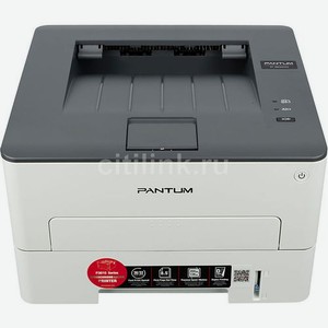 Принтер лазерный Pantum P3010D черно-белая печать, A4, цвет белый