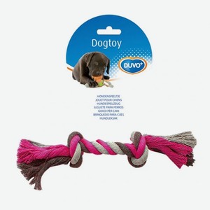 Игрушка для собак веревочная, DUVO+ розовая, 45см (Бельгия)