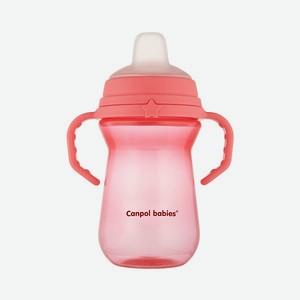Поильник Canpol Babies First cup 250мл с 6месяцев Розовый