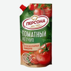 Кетчуп БМЗ Персона 350гр томатный/16шт
