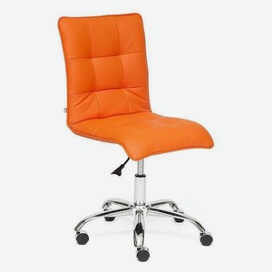 Кресло Tetchair Zero, кожзам, оранжевое (12252)