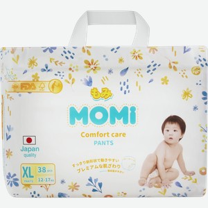 MOMI Comfort Care Трусики-подгузники XL (12-17кг) 38шт