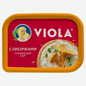 Сыр плавленый с грибами Viola 50% БЗМЖ, 400 г