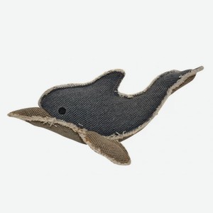 Игрушка брезентовая для собак DUVO+  Серый дельфин , 26х16cм (Бельгия)