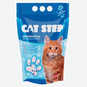 Наполнитель для кошачьего туалета Cat Step Силикагелевый