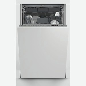 Встраиваемая посудомоечная машина HOTPOINT HIS 2D86 D, узкая, ширина 44.8см, полновстраиваемая, загрузка 11 комплектов