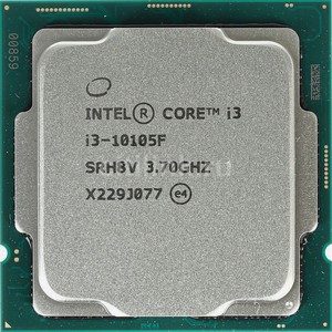 Процессор Intel Core i3 10105F, LGA 1200, OEM [cm8070104291323s rh8v]